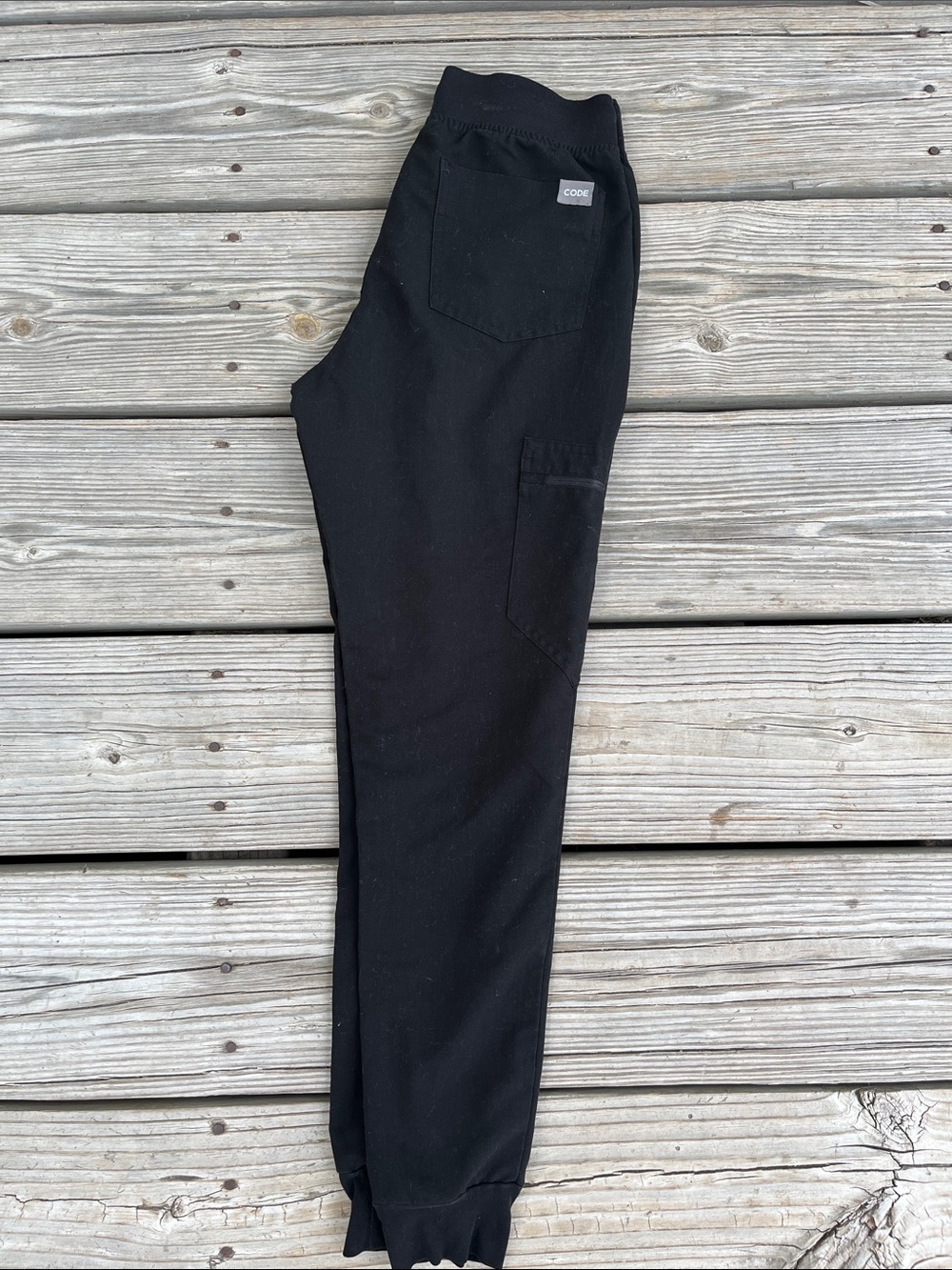 Women's Black Cozy Jogger scrub